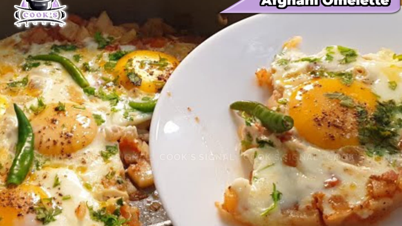 afghani omelette recipe