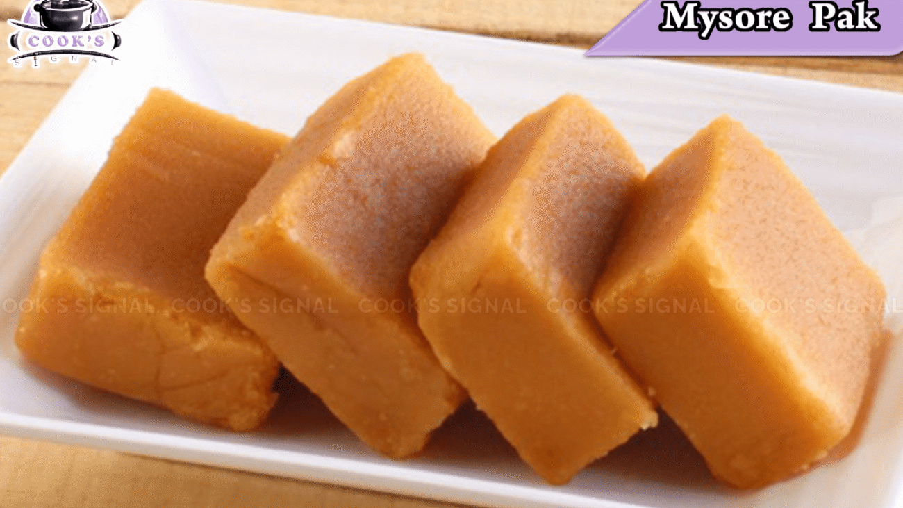 ghee mysore pak recipe