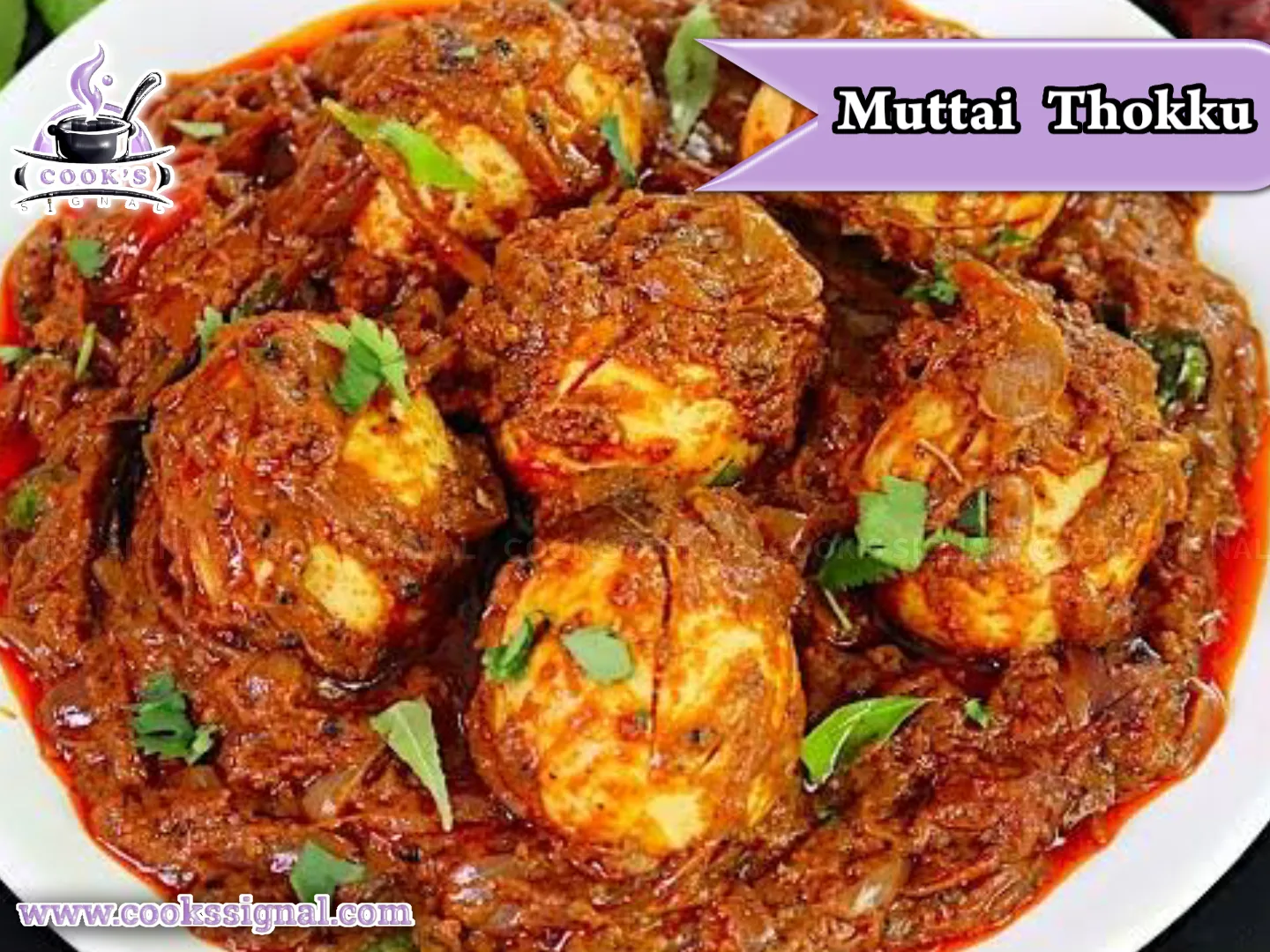 Mutta Thokku recipe