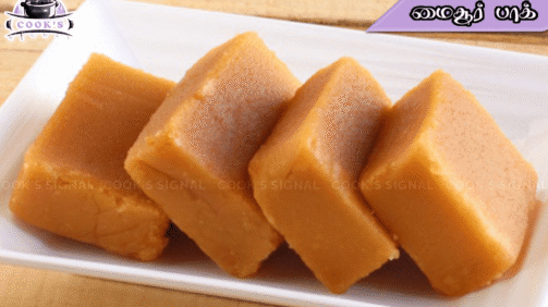 Mysore Pak Recipe in Tamil